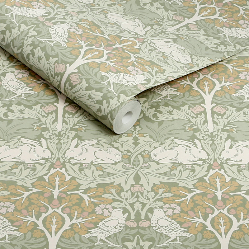 Papier peint William Morris, Vert