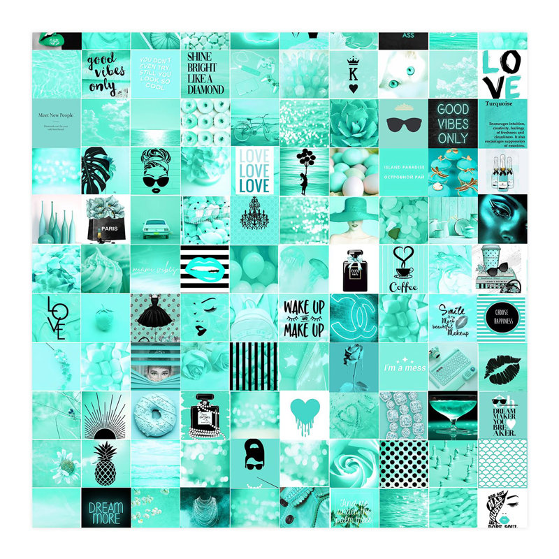 Papier peint inspirant apaisant et apaisant avec fond apaisant, L 48 po x l 48 po