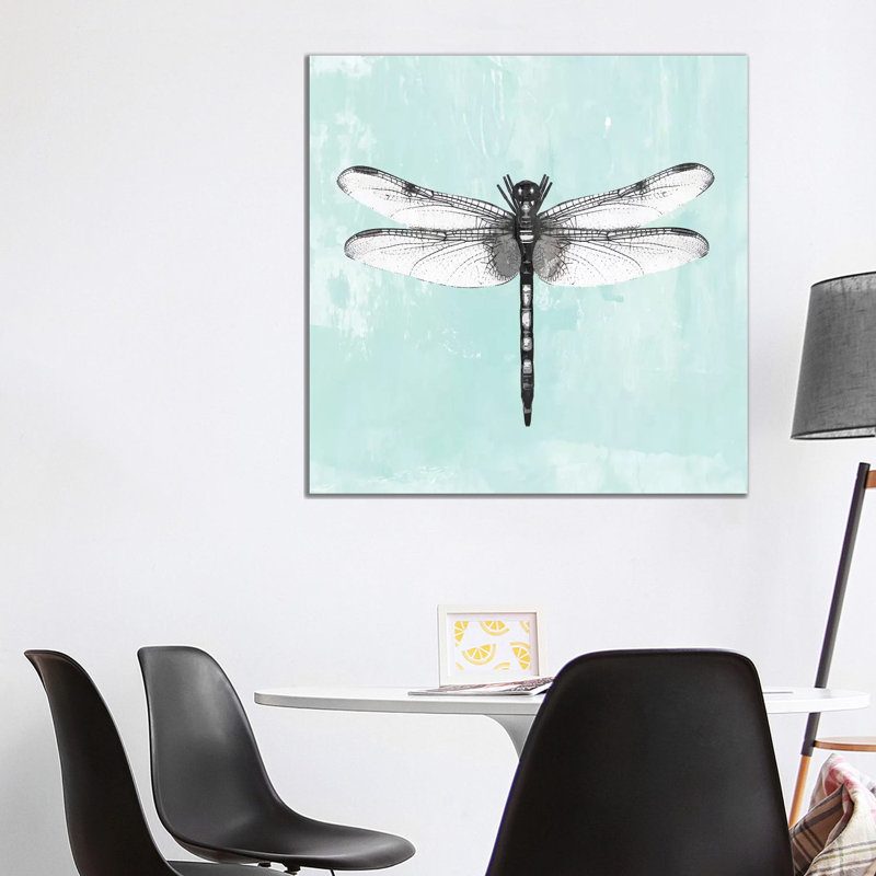 Dragonfly I - Wrapped Canvas Print, 93.98 cm H x 93.98 cm W x 1.91 cm D