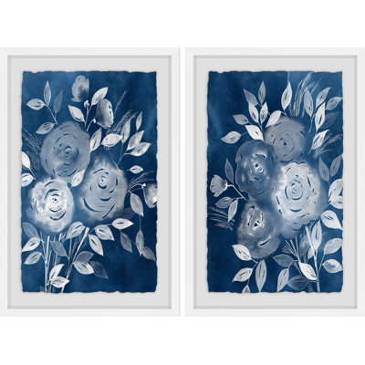 " Bouquet Diptych " 2 - Pieces