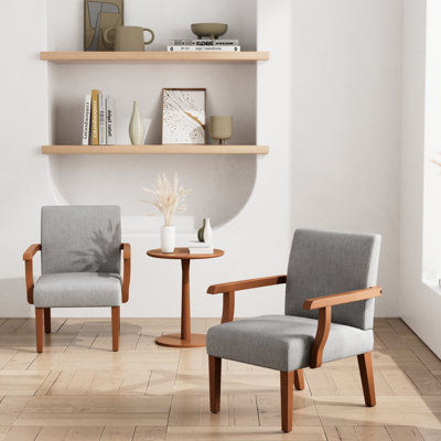 Chaise d'appoint en tissu Minimalist