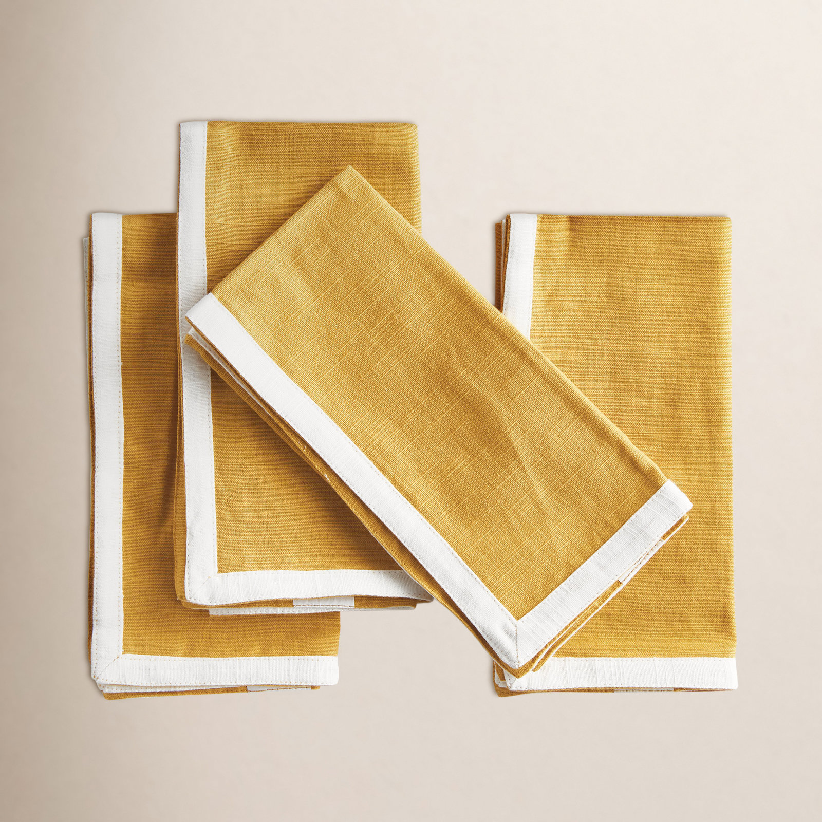 Nigel Napkin, Yellow/White