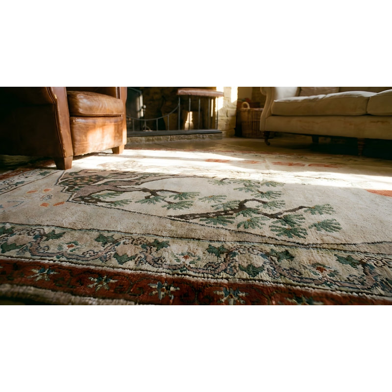 Tapis antique Khotan Allover