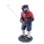 Statue de singe golfer