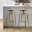 Begic Metal Swivel Stool-1172942715-1172942713