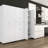 3 Pieces Garage Storage Cabinet System Set-947937076