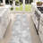 Elroy Modern Abstract Machine Washable Area Rug with Non-Slip Backing-662481016