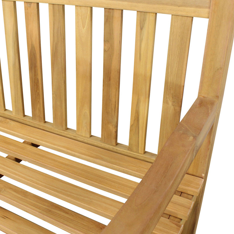 Banc de jardin en teck Amiracle