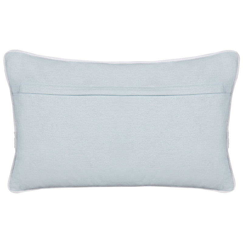 Nephtali Geometric Cushion, 30cm H x 50cm W, Grey