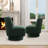 Ollia Upholstered Swivel Slipper Chair-86753510