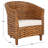 Iraan Rattan Barrel Chair-1700999388