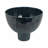 Handcrafted Pottery Earthenware Vase with Textured Glaze and Modern Pedestal Design