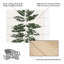 Kubistika  Oak Leaf Print  Wood Slat Art-1387353455