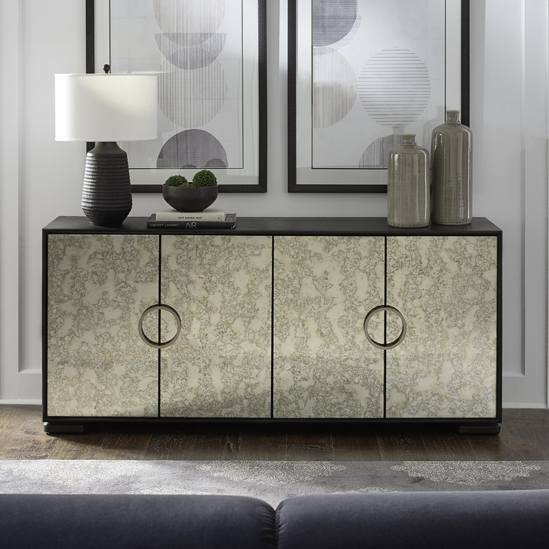 Emry 4 Door Accent Cabinet