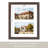 Wood Collage Picture Frame Displaying 4x6 Photos-512260331
