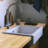 Unfinished Birch Solid Wood Butcher Block Countertop for DIY Kitchen Countertop, Desk Top, Workbench 25" Width-283307607-329891440