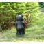  Bear Holding Welcome Sign Garden Statue