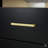 Modern Solid Wood EZ Assembly 6 Drawer Dresser with Glass Top-716782690