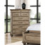 Mobilier de chambre à coucher formel Ensemble de table de chevet 3 pièces Chest-348591125