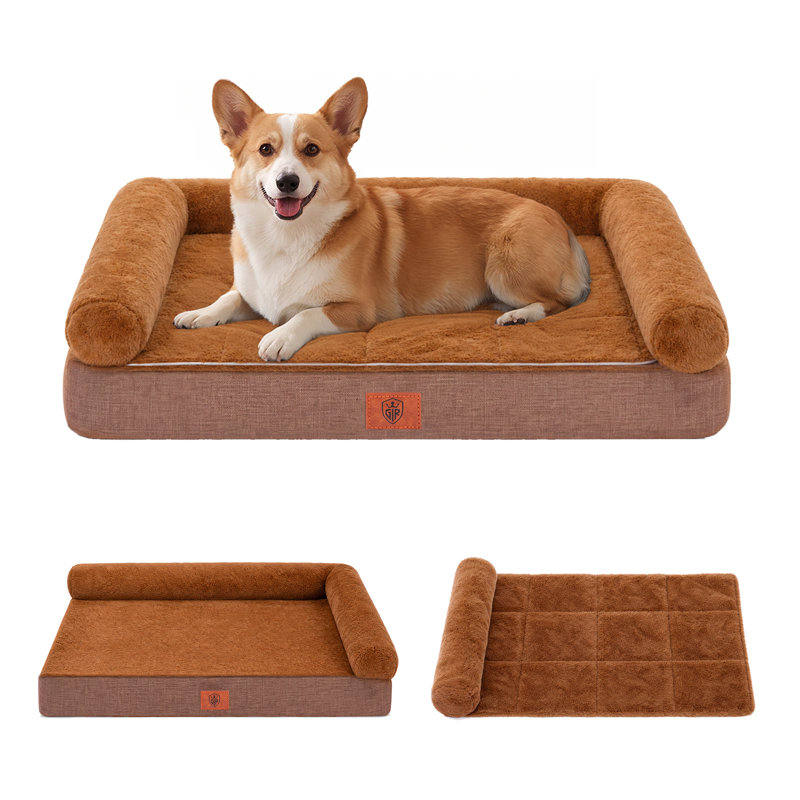 Dog Bed Pet Bed, XLC-104*64*15CM, Grey
