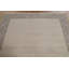 Tapis unique beige / ivoire noué à la main nouvel âge 5 pi 5 po x 8 pi 1 po