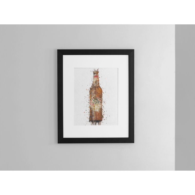 Beer Bottle - Single Picture Frame Print