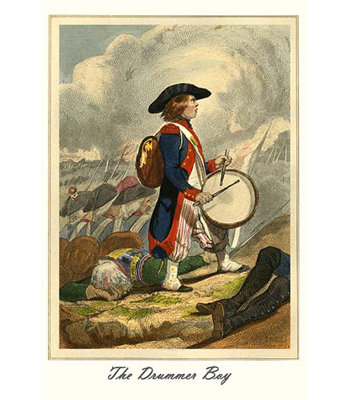 The drummer boy-impression d’art graphique