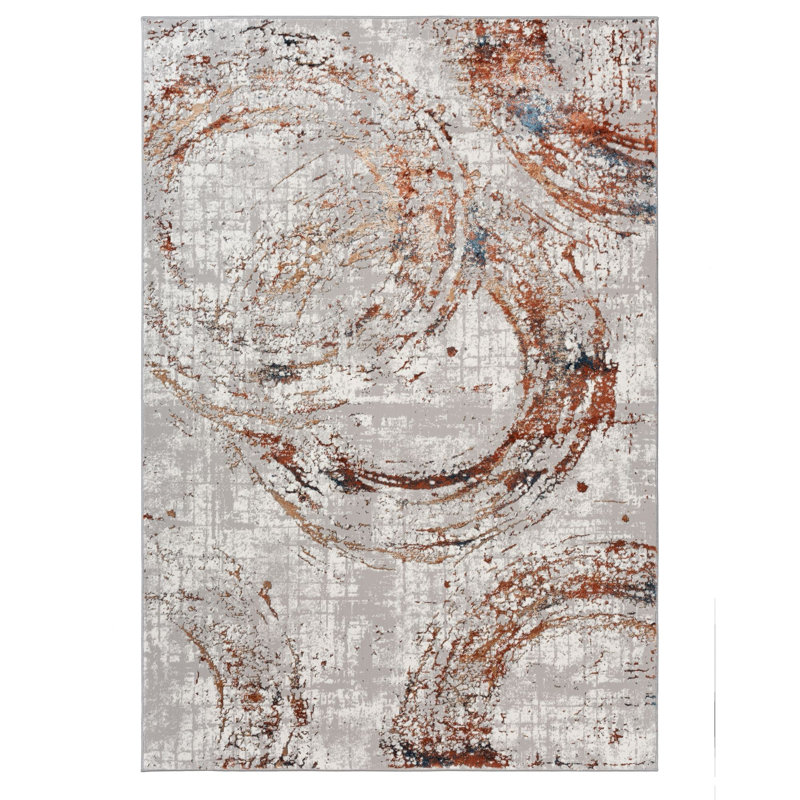 Chantil Geometric Indoor Rug, Rectangle 5'3" x 7'6"