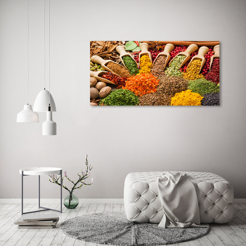 Colourful Spices - Wrapped Canvas Print