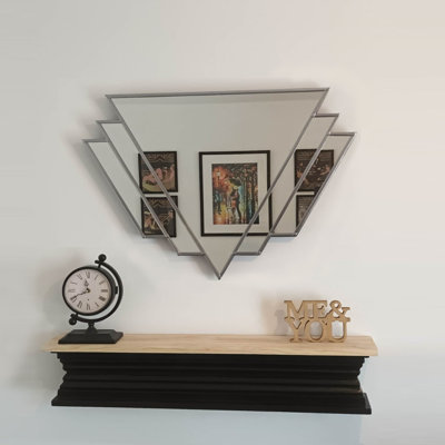 Addeson Triangle Wall Mirror
