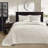 Reversible Bedspread Set Cream Queen