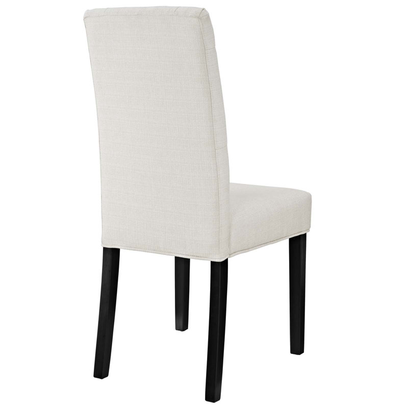 Modway Confer Dining Side Chair, Polyester Beige