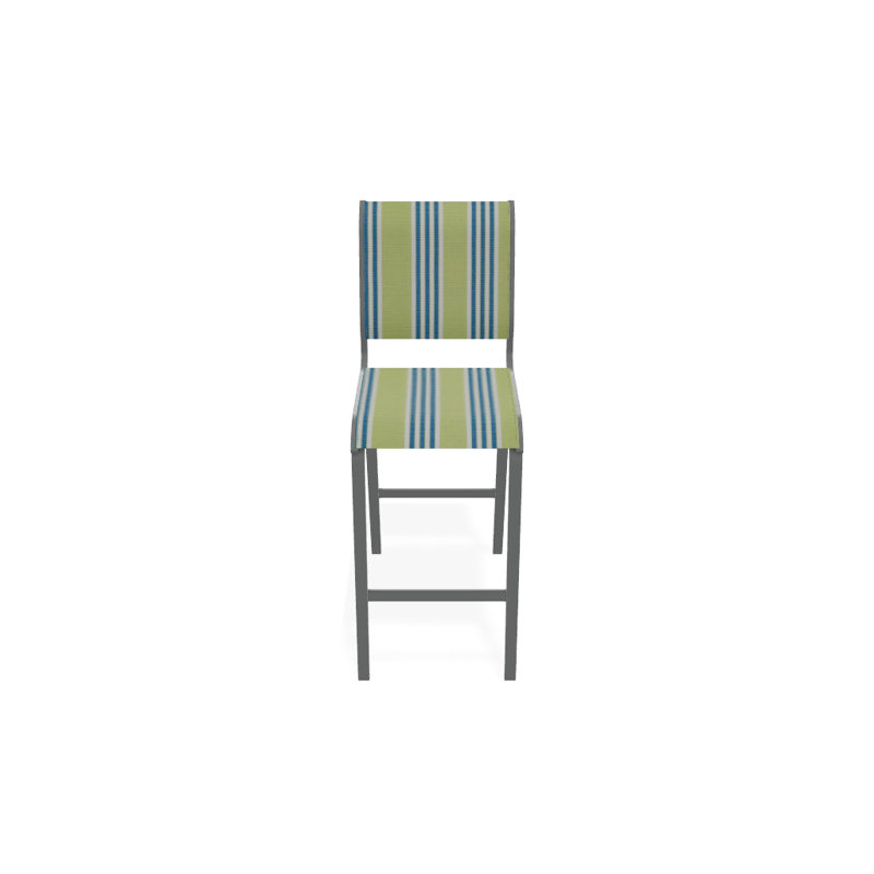 Tabouret de bar 29,5 po Holna, Graphite texturé, Lime