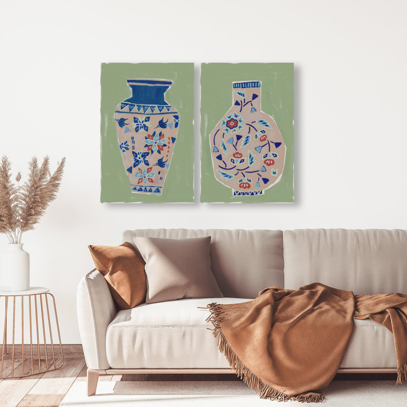 Heirloom Vase Set Set by Oliver Gal, 30" H x 20" W, Gallery Wrapped