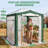 6' W x 8' D Hobby Greenhouse-116319089