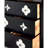 Shell Panel Black Buffet Table
