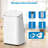 15,000 BTU Portable Air Conditioner, Portable AC Built-in Cool with Dehumidifier, and Fan Cools up to 850 Sq. Ft Bedroom, Office, Kitchen, Includes Remote Control & Installation Kits