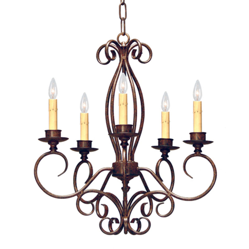 Elisha 5 - Light Chandelier