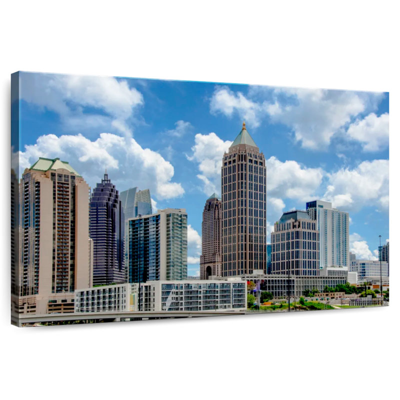 Nicci Midtown Atlanta Skyline, 32" H x 48" W