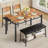 Kitchen & Dining Room Sets 4-Person Dining Table Set With Upholstered Bench And 2 Chairs-114216665