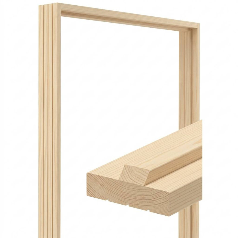 Ensemble de dalles en pin massif non fini 80 po x 18 po, 18 po x 80 po