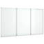 Vidaxl Magnetic Whiteboard Foldable 150X100x1.7 Cm Aluminium