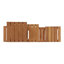 Wood Weather Resistant Plant Stand