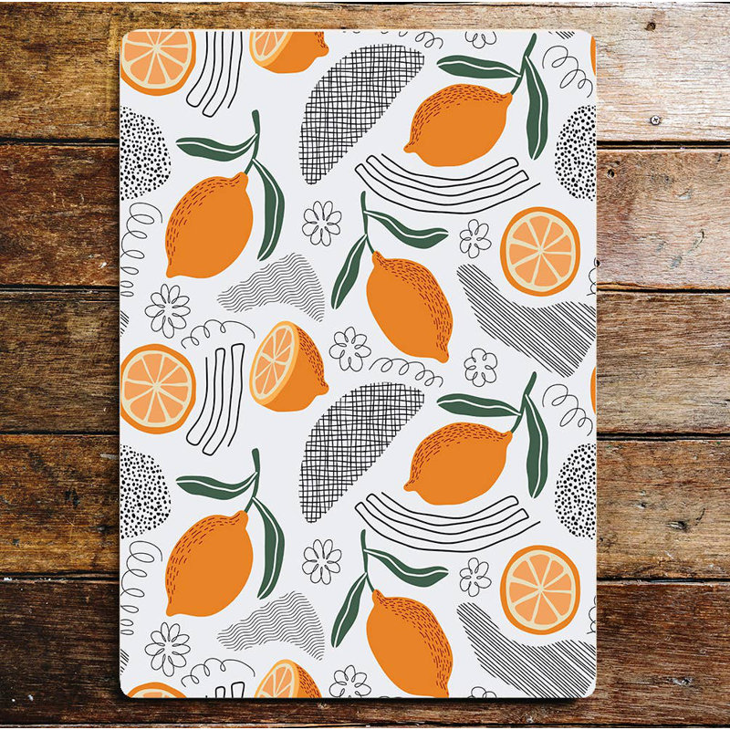 2089 Handmade Food & Beverage Wall Decor on Metal, 60cm H x 40cm W