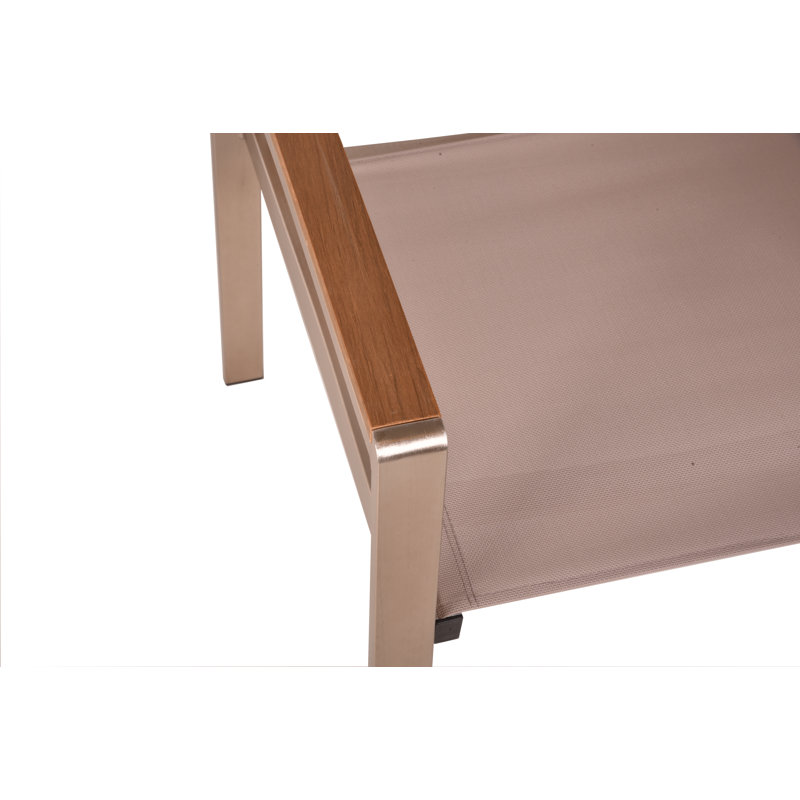 Lillianne Stacking Patio Dining Armchair