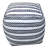 Lani Handcrafted Fabric Pouf