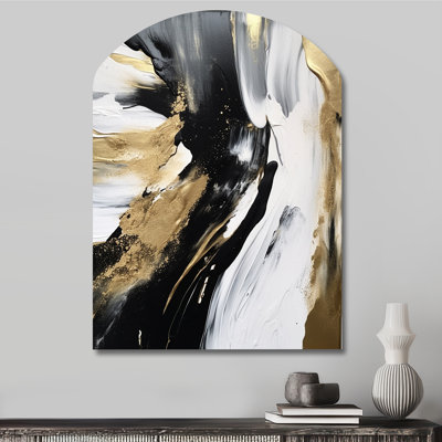Gabel - Abstract Asymmetrical Metal Wall Art