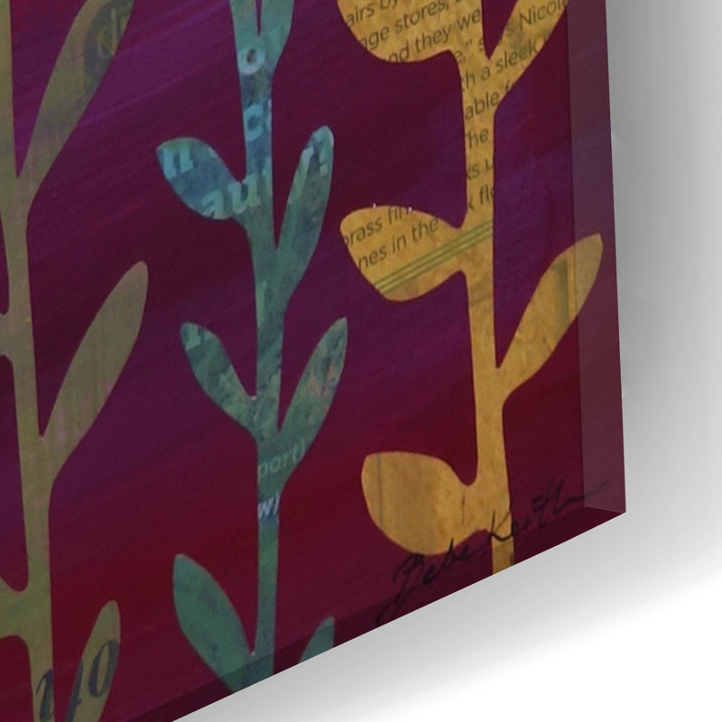 Art mural en verre épique «Farm 2» par Bebe Keith, 16 po x 24 po, H 24 po x l 16 po