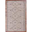 Tapis beige/gris fait main Brunell-191554438