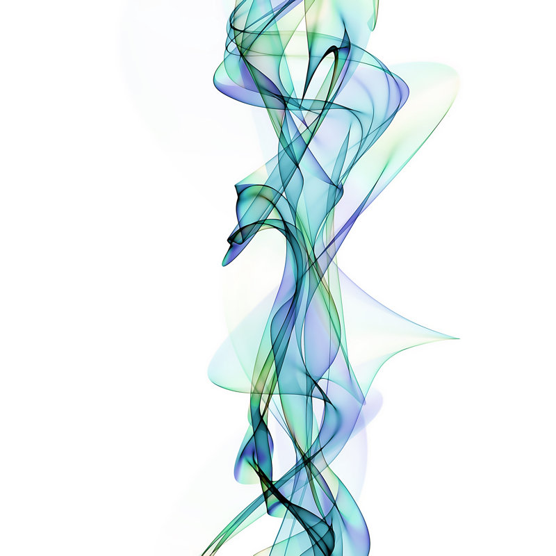 Abstract Blue Background by Iscatel57 - Wrapped Canvas Print, 122cm H x 81cm W